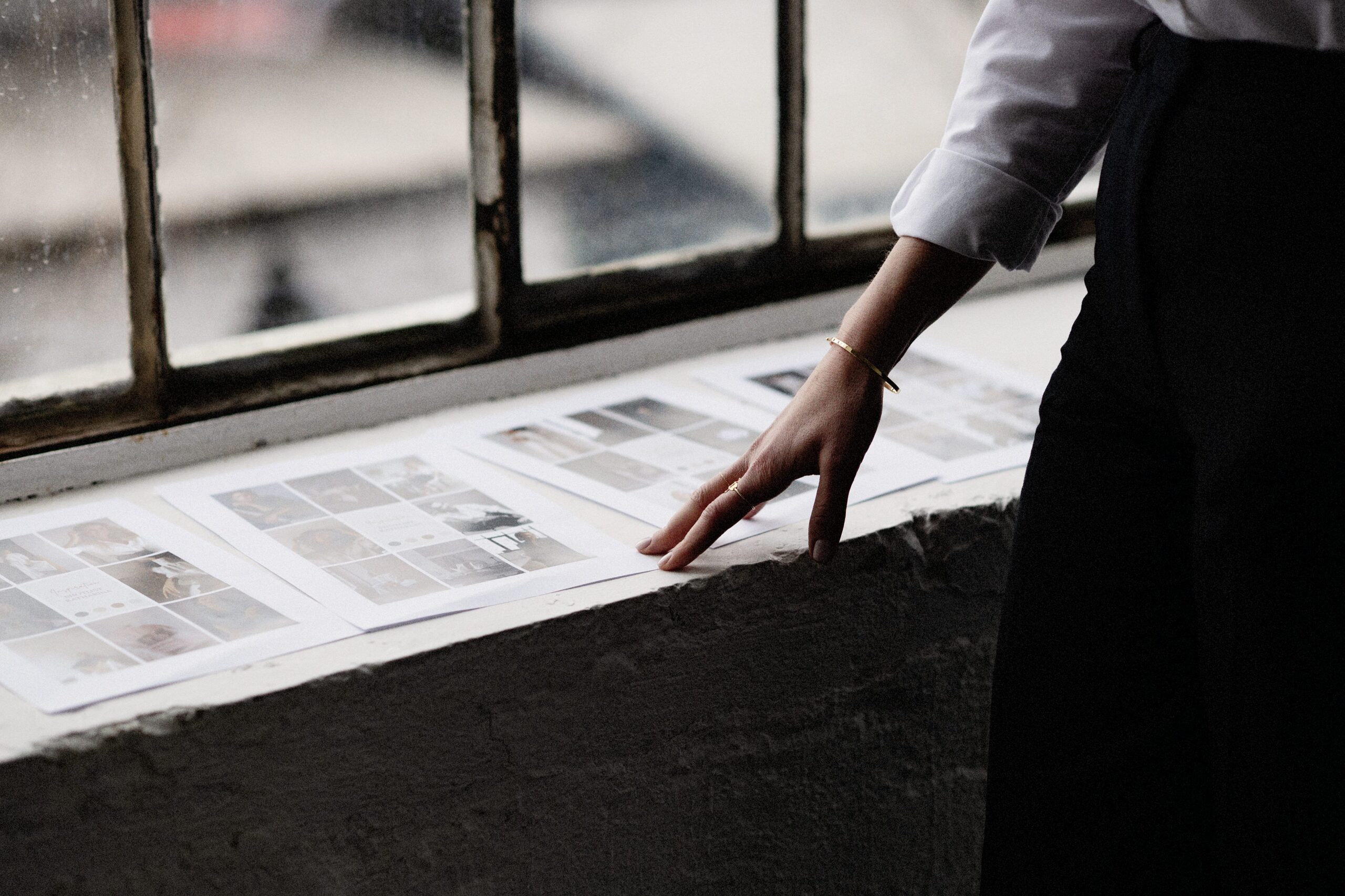 Moodboard zur Vorbereitung eines Personal Branding Fotoshootings im Studio in München mit Ishtar Najjar